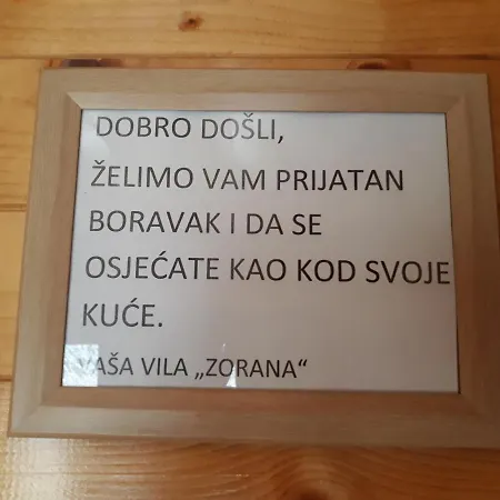Zorana Case de vacanță Bajina Basta
